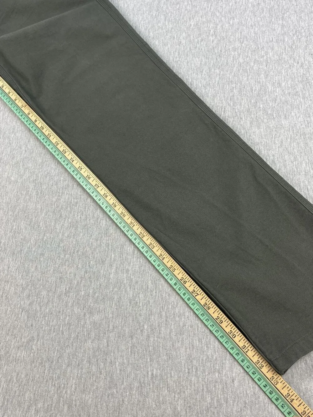 Duck Camp Brush Pants Mens 36T (36x33) Sage Green Stretch Canvas Hunting Work